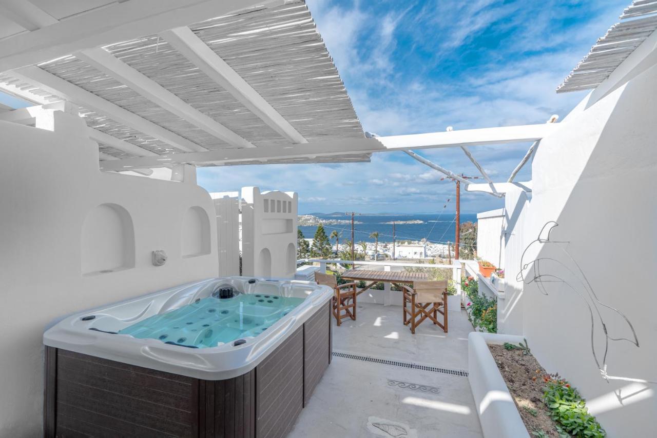 Bella View Mykonos Town Suites Bagian luar foto