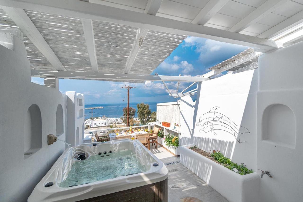 Bella View Mykonos Town Suites Bagian luar foto