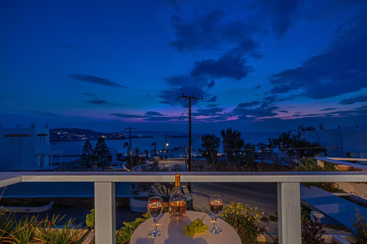 Bella View Mykonos Town Suites Bagian luar foto
