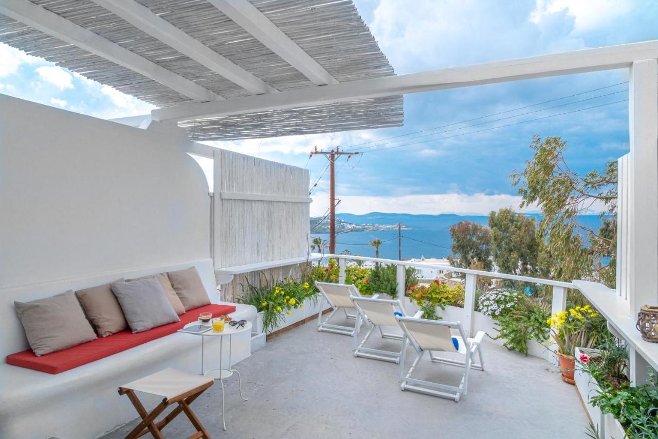 Bella View Mykonos Town Suites Bagian luar foto